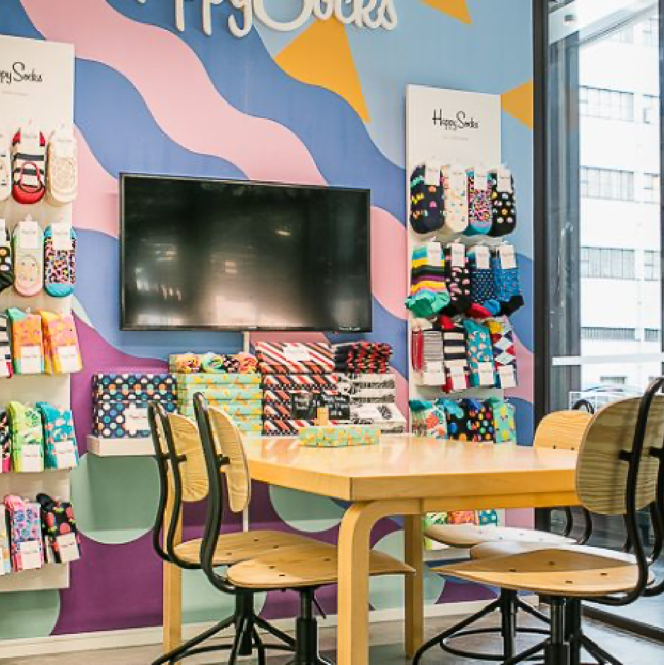 Happy socks meeting room